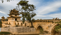 Jian Shui 21:  The Double Dragon Bridge - Extraordinary Detail in the Fine Collectors Piece