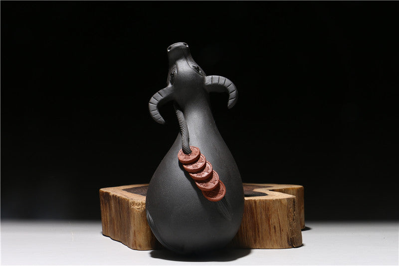 Yixing Zisha Tea Pet. Water Bullalo - Family Member and Friend of Children