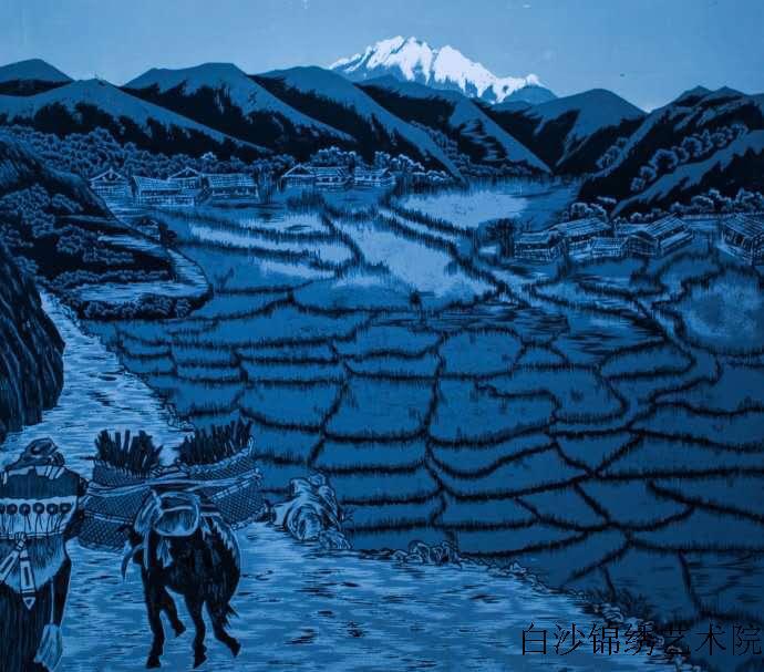 # 109 - Naxi Silk Embroidery - Baisha Naxi Embroidery Institute