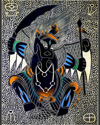 #110 Naxi Wood Carving