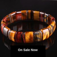Tiger's Eye Natural Bracelet - Balance and Harmony *