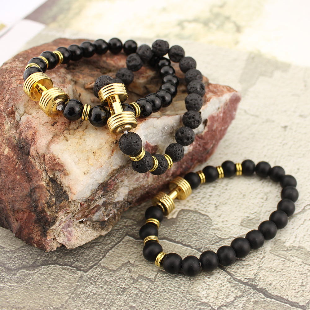 Stone Yoga Energy Bracelet - Great for Men & Women *