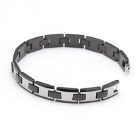 Hot Selling High Polished Unisex Tungsten Steel bracelet Length: 22.5cm