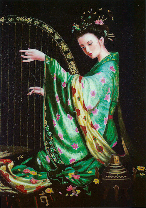 # 114 - Naxi Silk Embroidery - Baisha Naxi Embroidery Institute