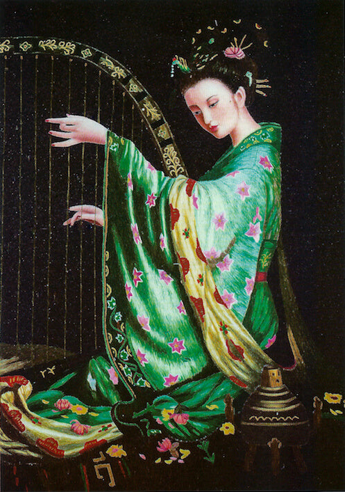# 114 - Naxi Silk Embroidery - Baisha Naxi Embroidery Institute