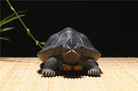 Yixing Purple Clay Tea Pet Tortoise.  Longevity, Good Luck, Wealth and Health