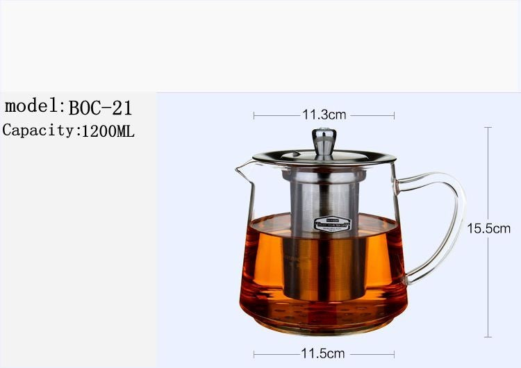 Induction cooker special pot boil tea dedicated cooker glass pot