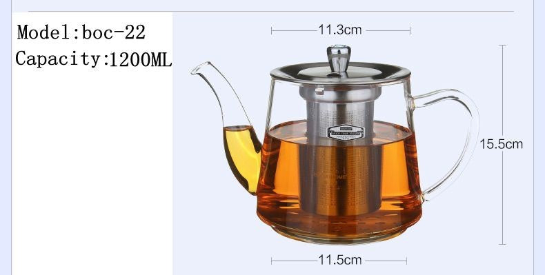 Glass Tea Pot-Proud-800ml(For Induction Cooker) ESGREEN-Enjoy